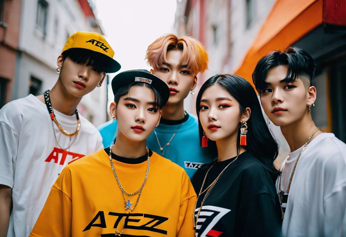 L'impact des t-shirts de groupes k-pop dans la culture jeune