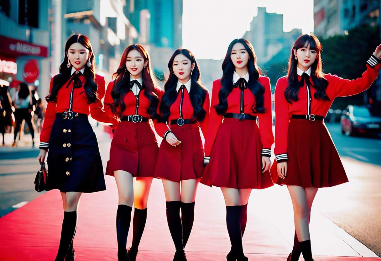 Red velvet, icônes de la k-pop