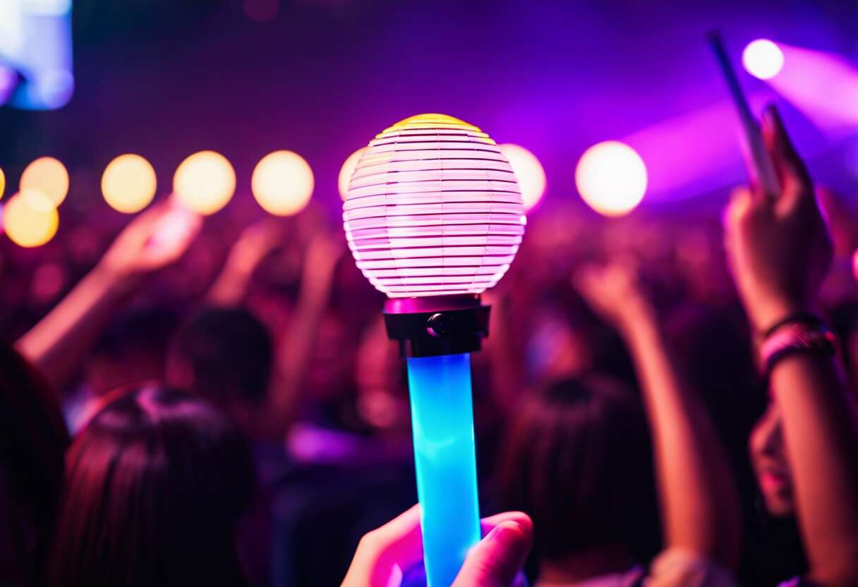 Le phénomène des lightsticks en k-pop