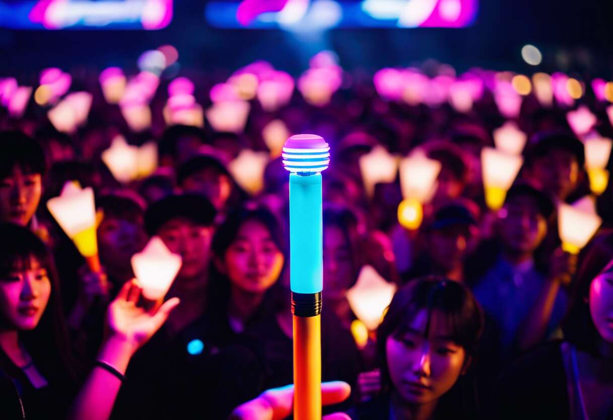 L'engouement pour les lightsticks k-pop : au cœur de la passion txt