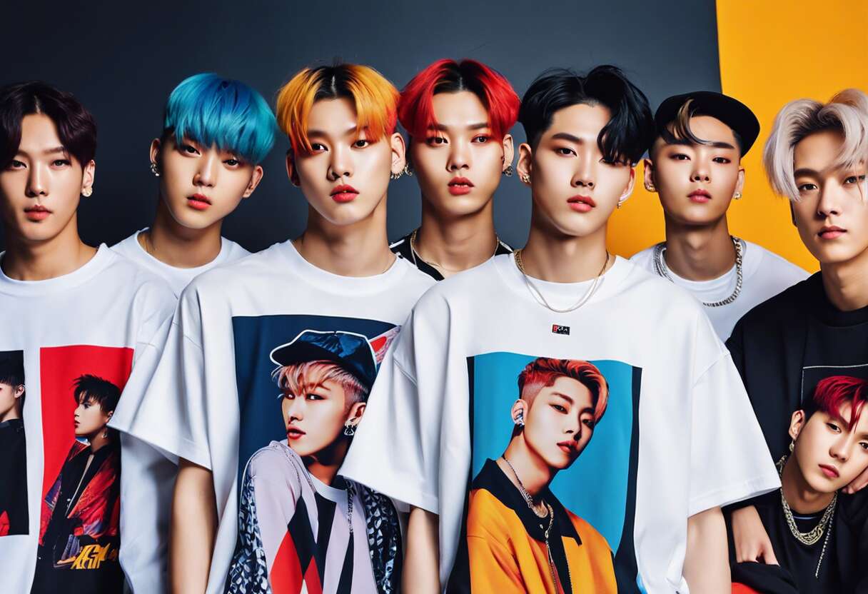 Rencontrez les huit membres du groupe de k-pop sensationnel