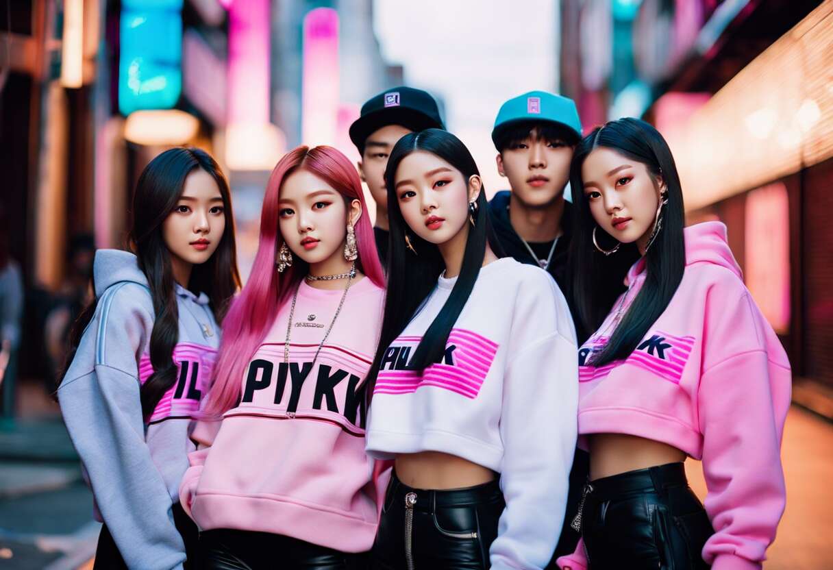 Immersion dans l'univers blackpink : plus qu'un sweatshirt, un symbole