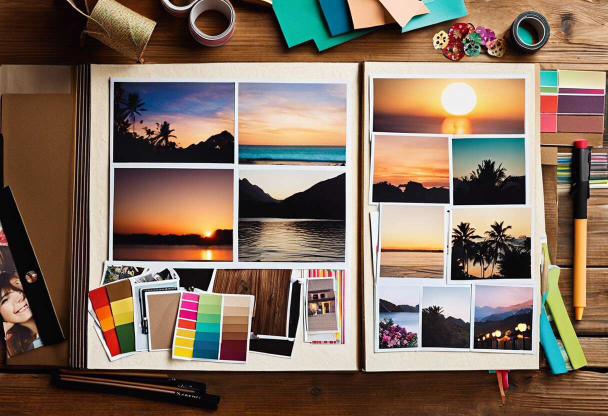 L'art du scrapbooking appliqué aux photocards