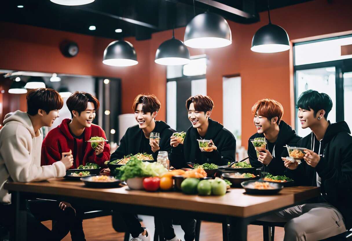 Régime alimentaire BTS : conseils et habitudes des membres