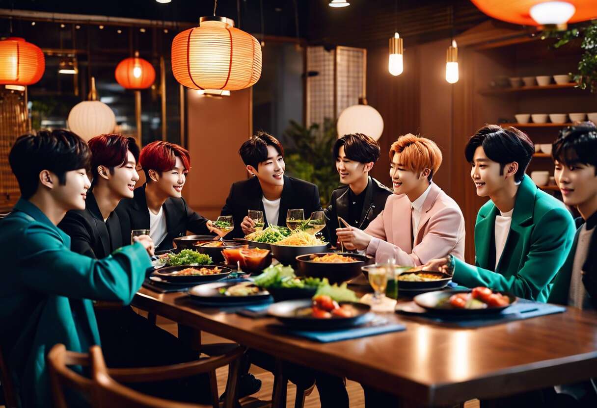 Alimentation et régime des stars de la k-pop