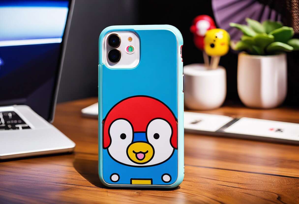 Coque iPhone BT21 : accessoire K-Pop Tendance pour Votre Smartphone