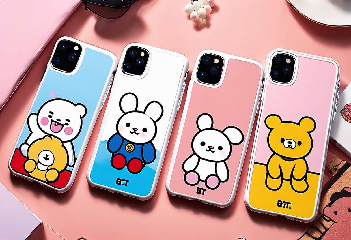 Collectionnez-les toutes : variété et design des coques bt21