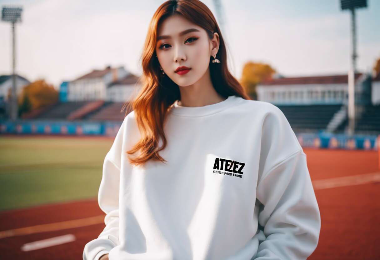 Sweatshirt ateez blanc : plus qu'un simple vêtement, un symbole de fandom