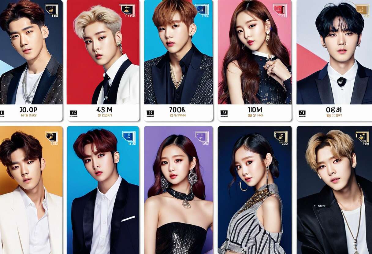 L'engouement pour les cartes photo des idoles : collectionner l'exclusif