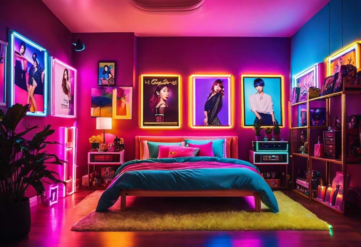La quête des gadgets k-pop pour une déco unique