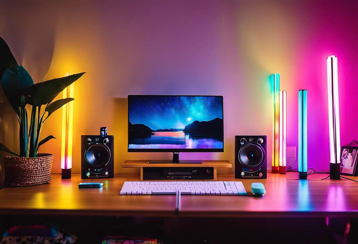 Personnaliser son espace avec des lightsticks et autres objets emblématiques