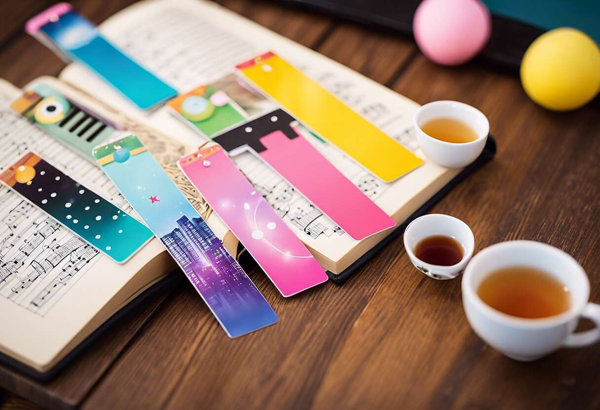 L'art du marque-page personnalisé : un cadeau unique pour les mélomanes lecteurs