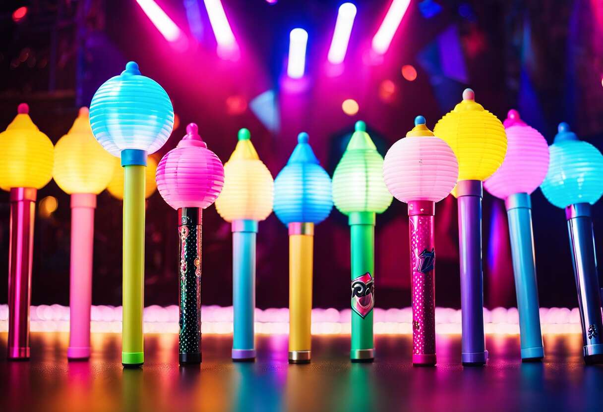 Les lightsticks : accessoires emblématiques et incontournables pour tout fan de k-pop