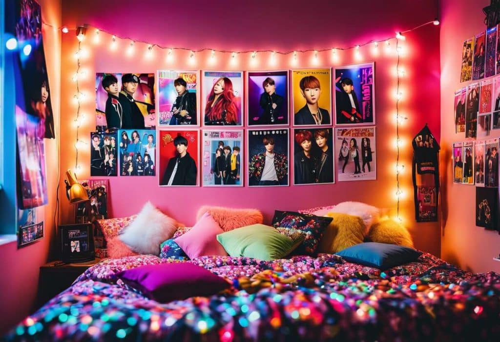 Posters de groupes K-pop : créer une chambre de superfan