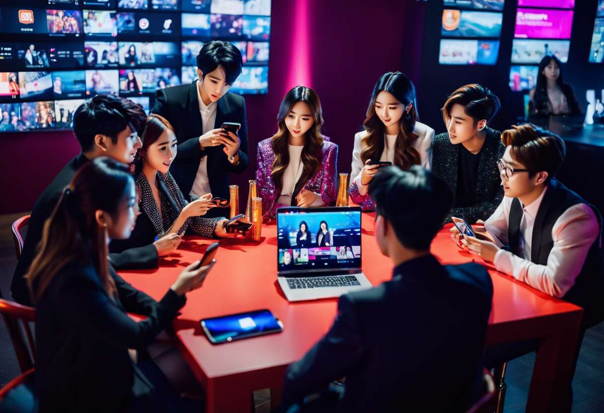 Les mécanismes de l'influence en k-pop : entre stratégie marketing et mobilisation des fans