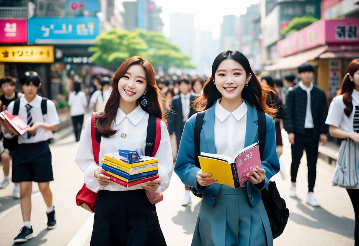 L'impact culturel de la k-pop sur l’apprentissage du coréen