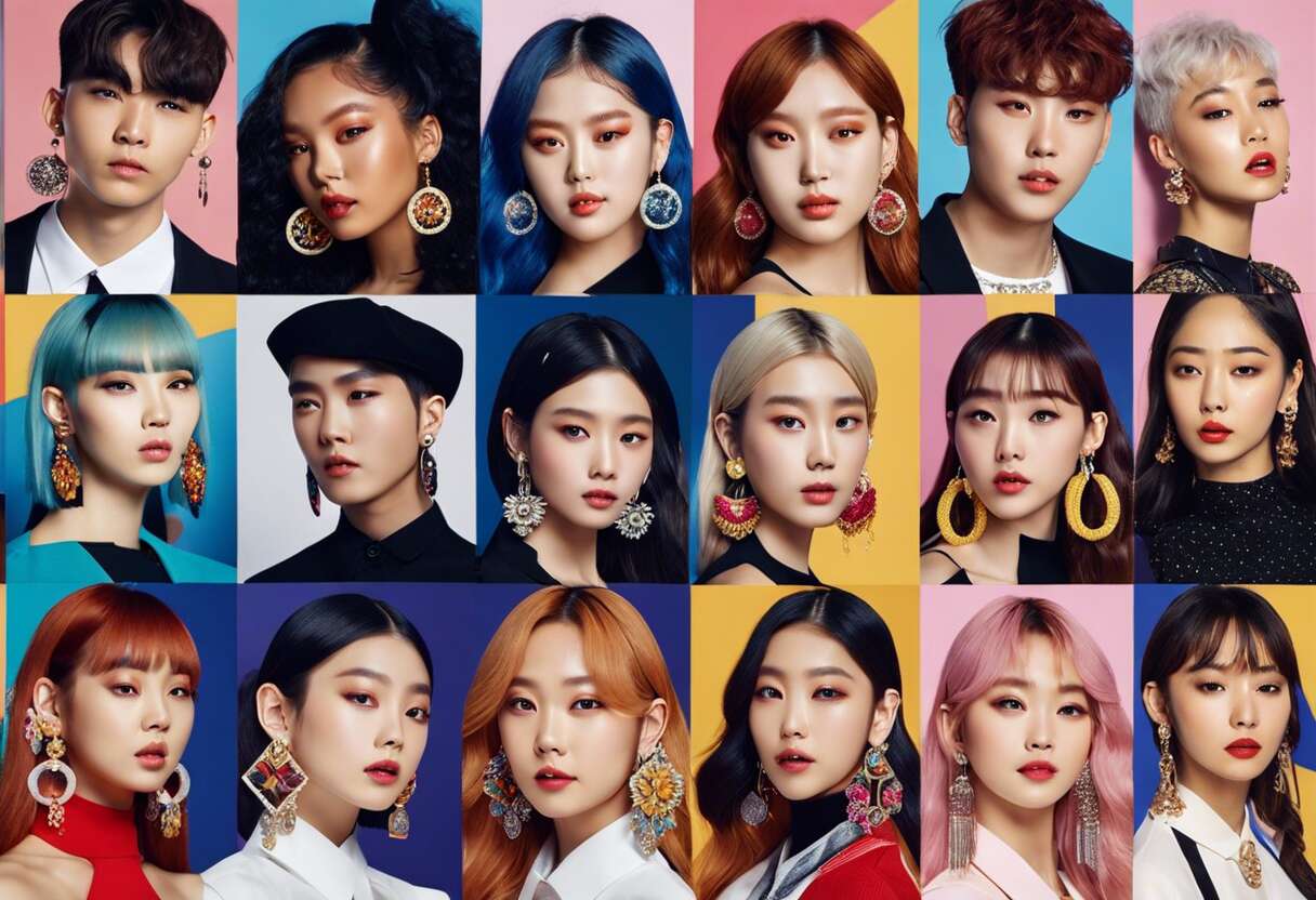 Comment choisir ses boucles d'oreilles style K-pop ?