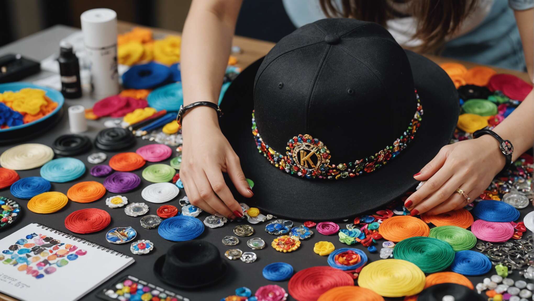 Les étapes de personnalisation d'un chapeau k-pop