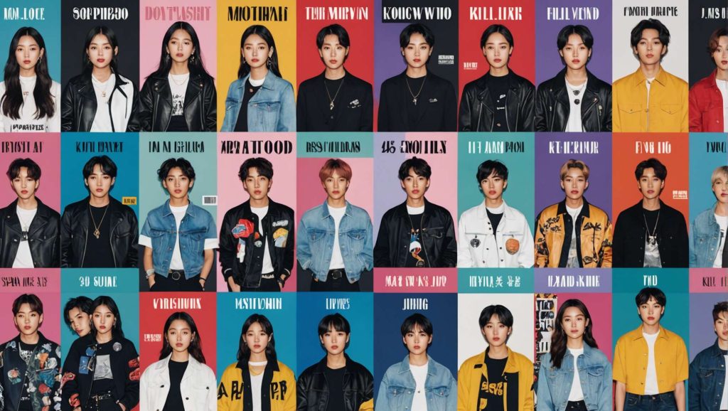 Sélection de pochettes K-pop : allier style et praticité