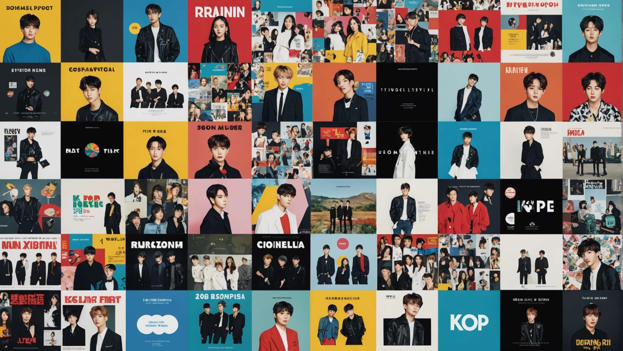 L'univers des pochettes k-pop : au-delà de la musique