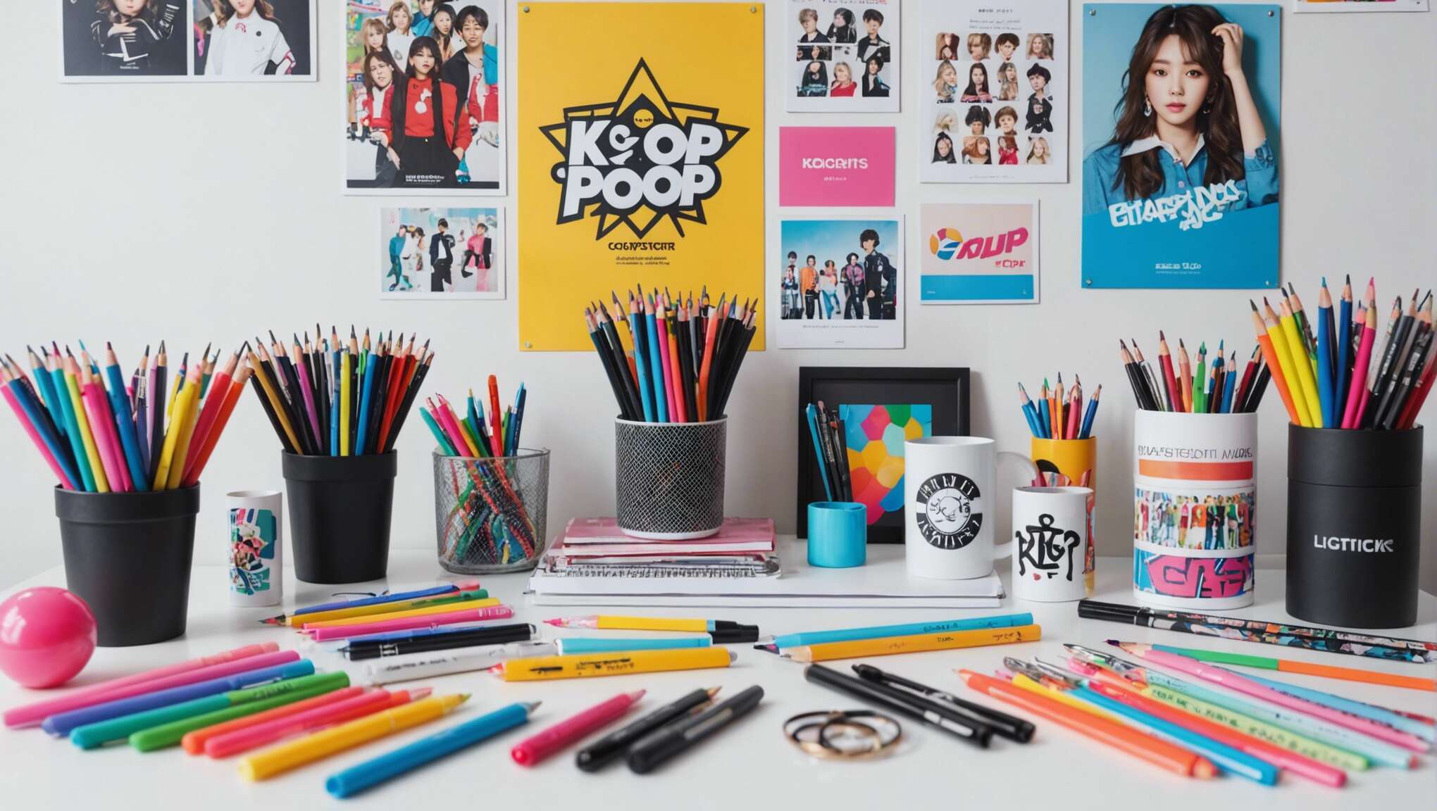 Stylos et papeterie : accessoires essentiels pour les amateurs de K-pop