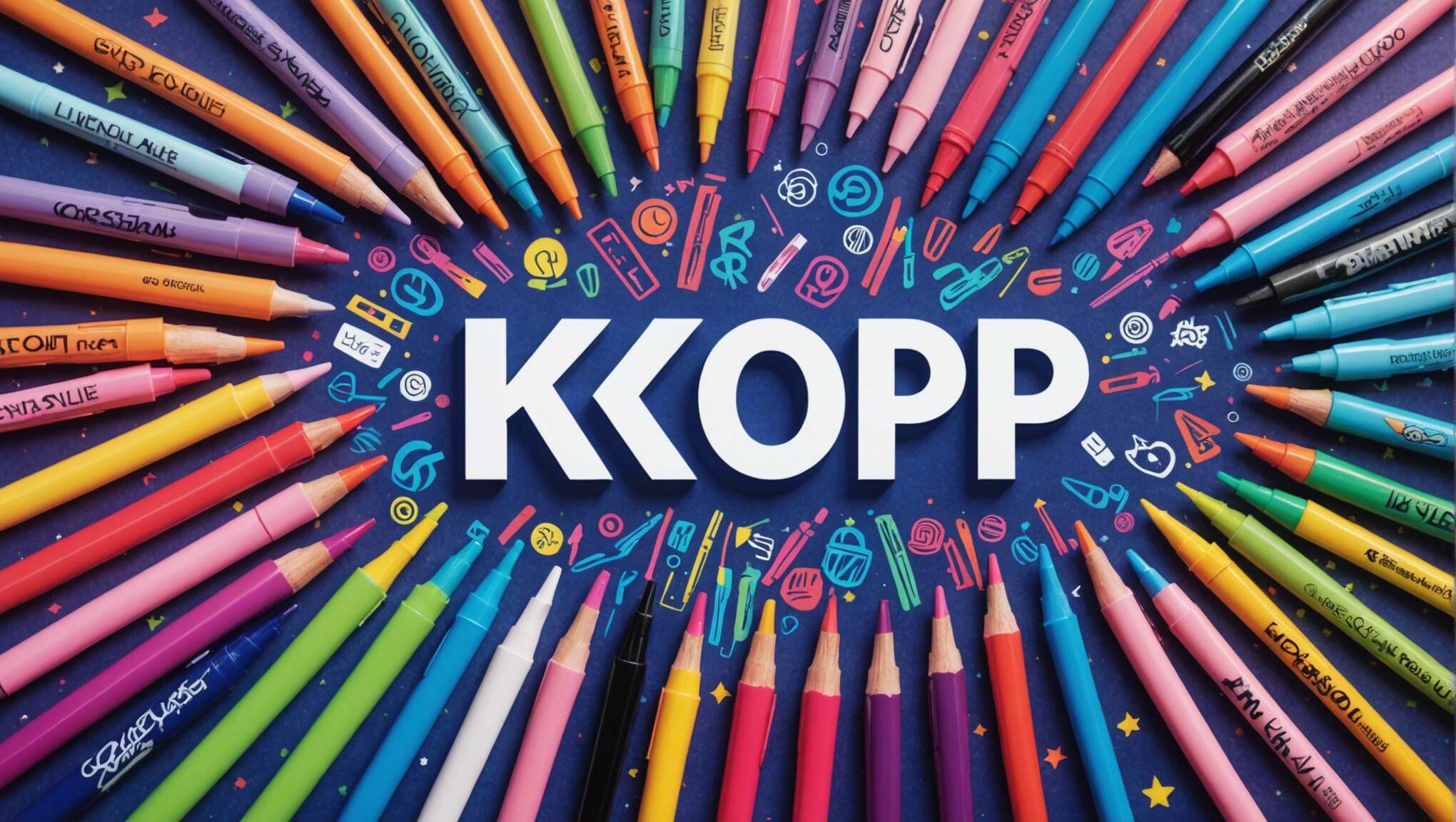 Le stylo gel, indispensable de la rentrée des fans de k-pop
