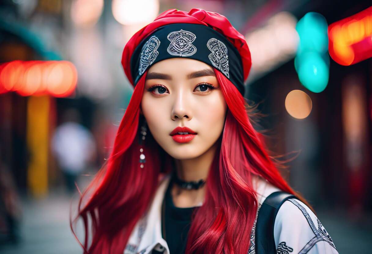 Comment nouer un bandana pour un look inspiré de la scène coréenne