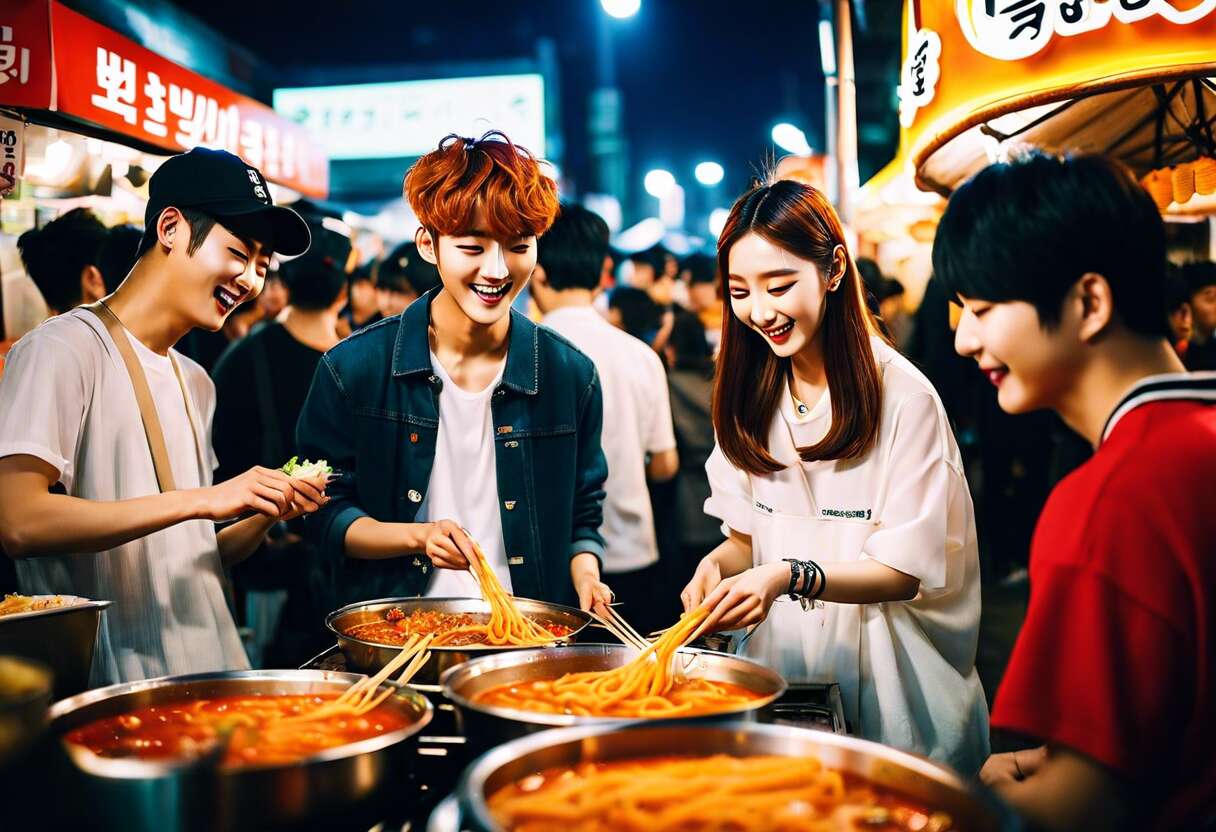 Le tteokbokki, vedette des émissions culinaires coréennes