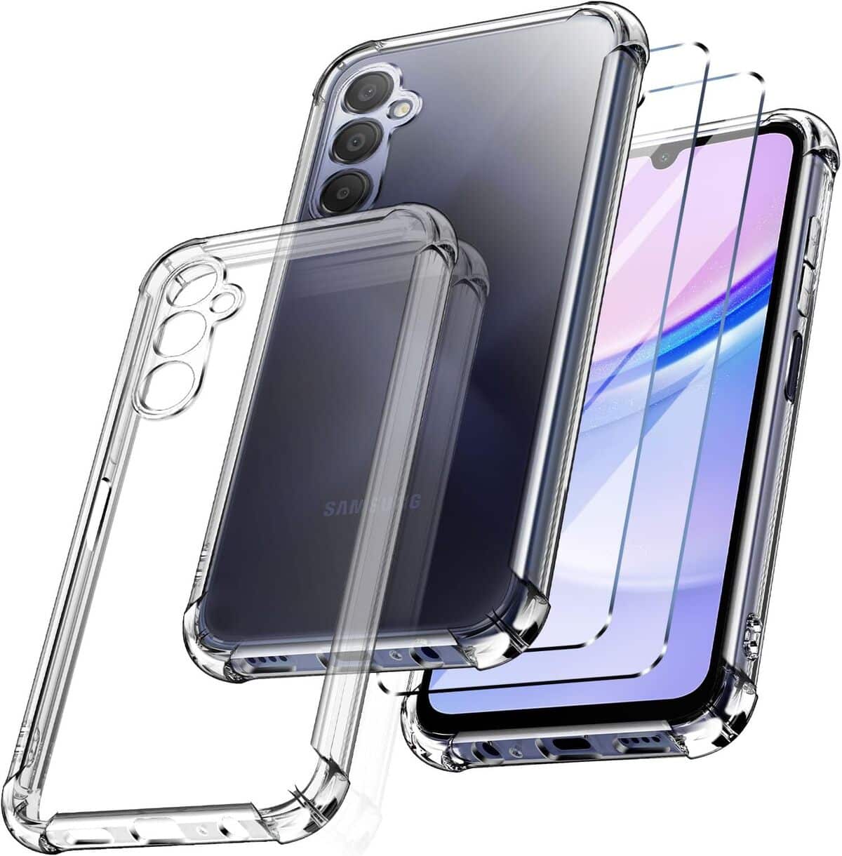 Test coque New&Teck pour Galaxy A15 : protection intégrale et transparente