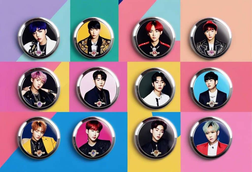 Top 10 des badges de groupes K-pop les plus convoités