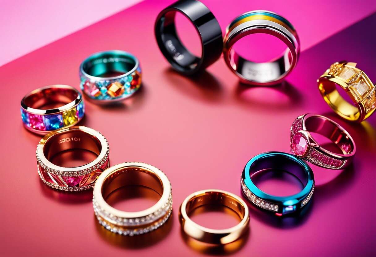 Styles et tendances actuels des bagues k-pop pour une touche d'originalité