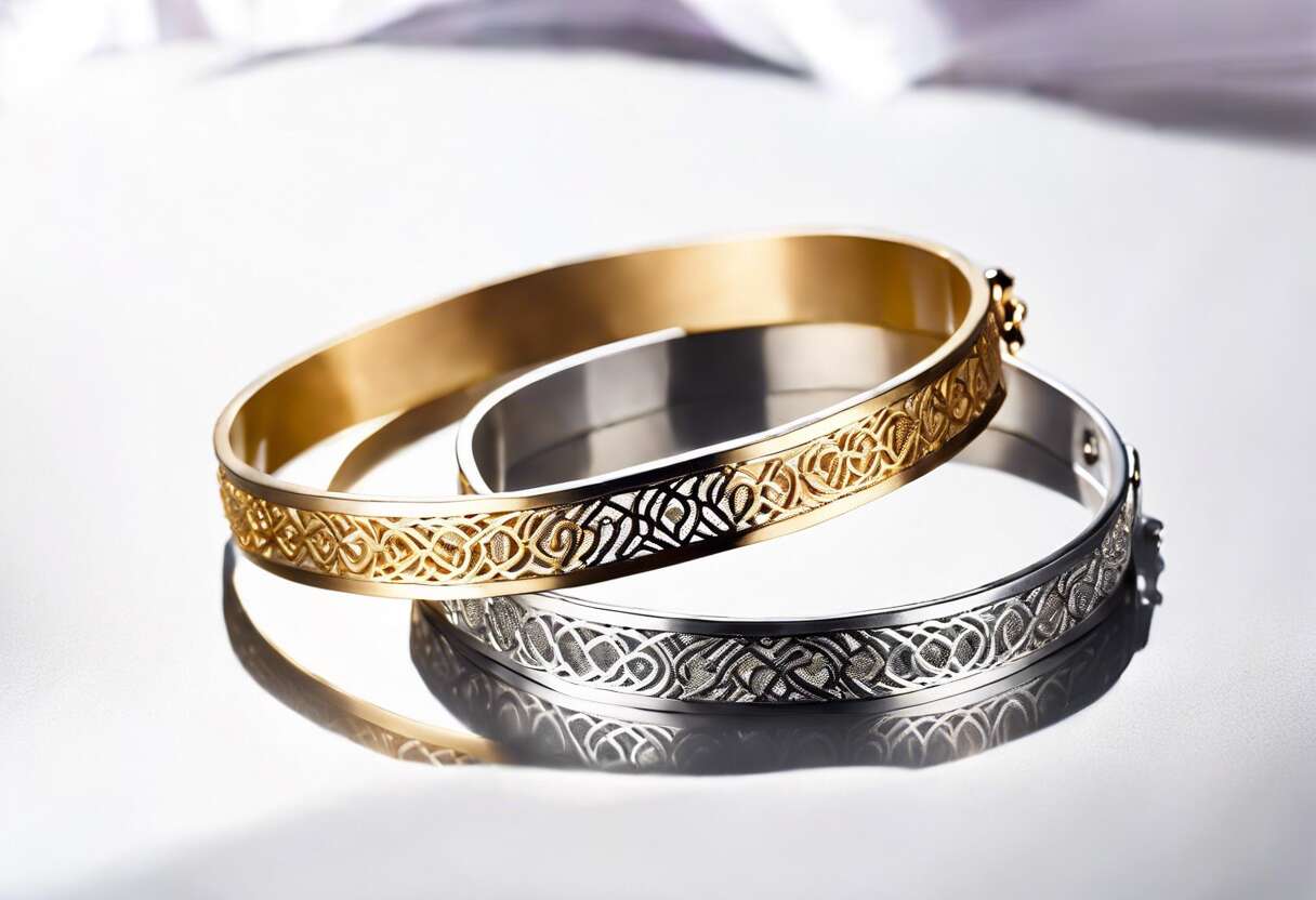 Choisir le matériau idéal pour son bracelet k-pop : entre or, argent et cuir