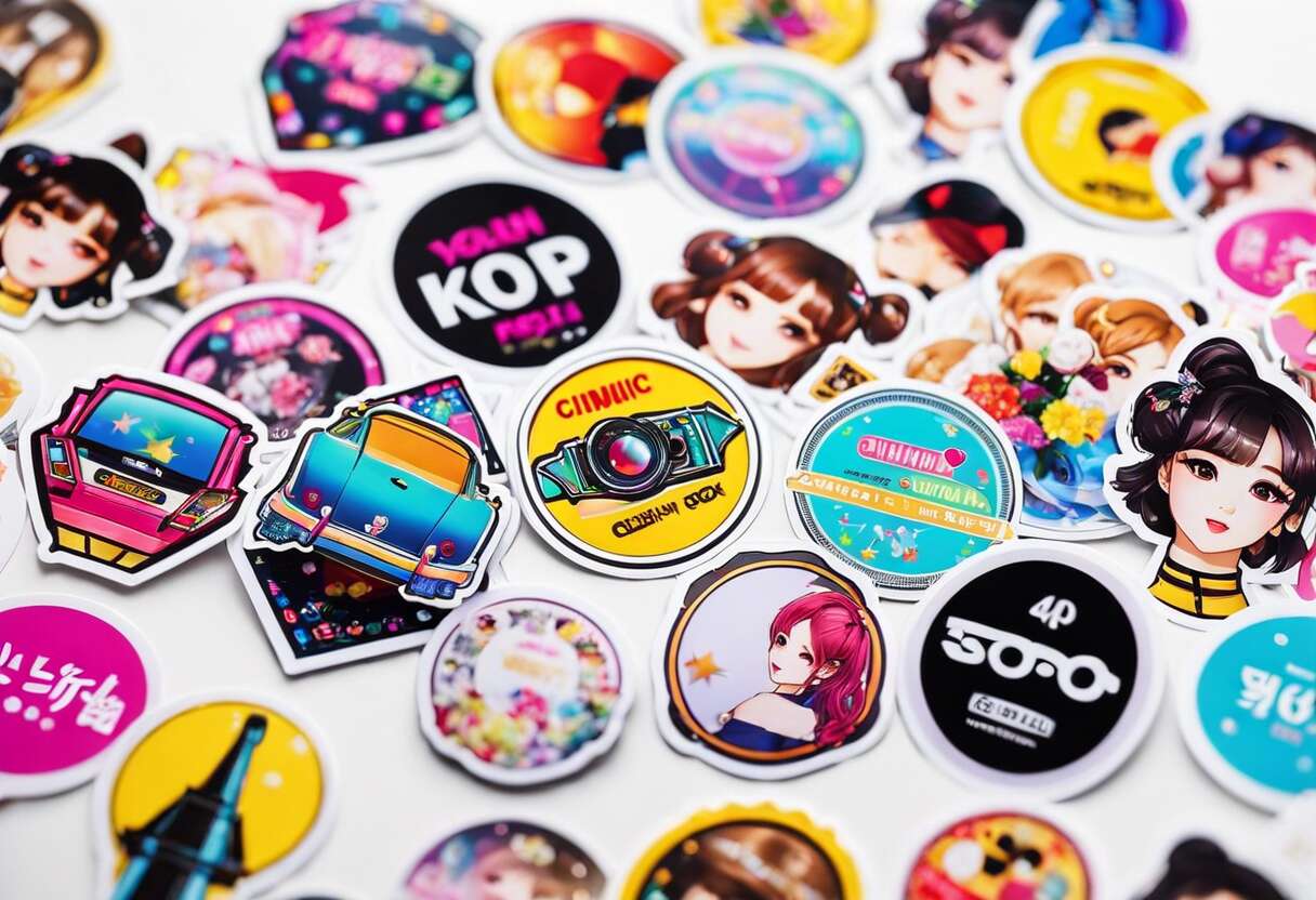 Stickers K-pop : personnalisez vos affaires avec style