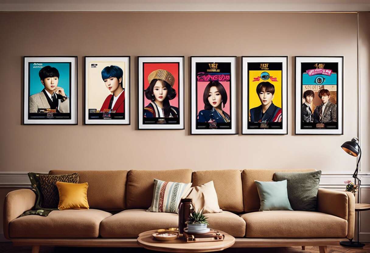 Posters K-pop vintage : retrouvez les icônes classiques pour votre salon