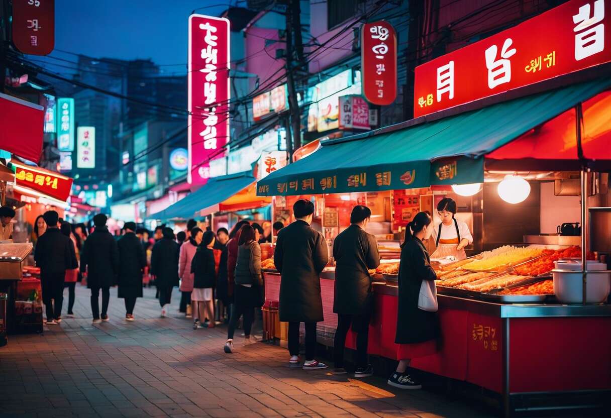 Street food coréenne : entre tradition et tendances K-pop