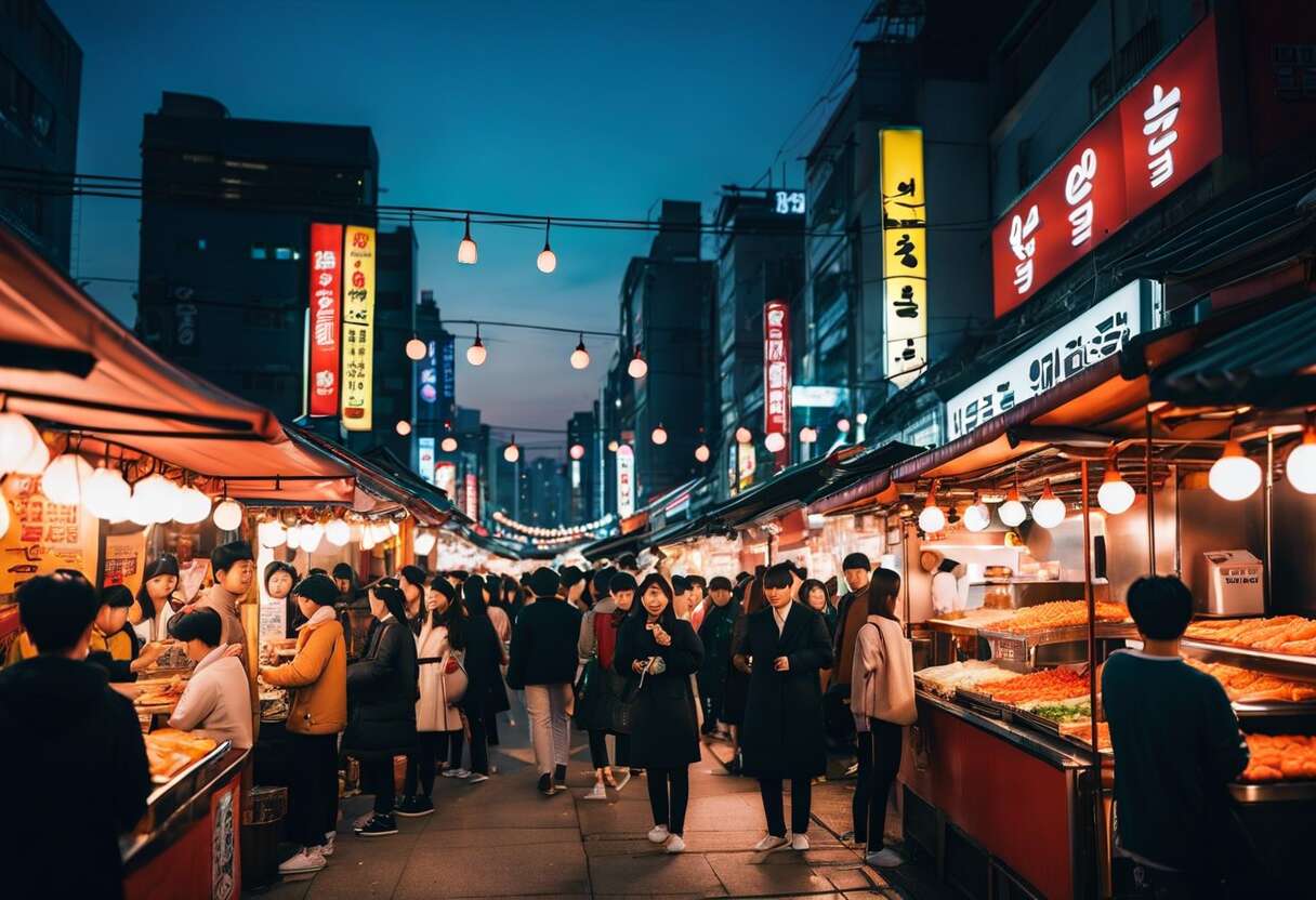 La vague k-pop et son impact sur la popularité de la cuisine de rue coréenne