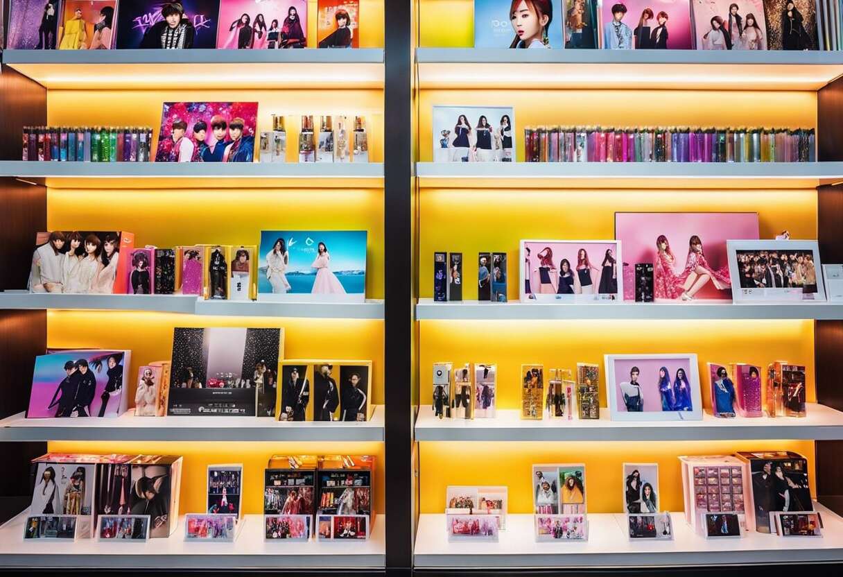 éclairage et présentoirs : valoriser sa collection k-pop
