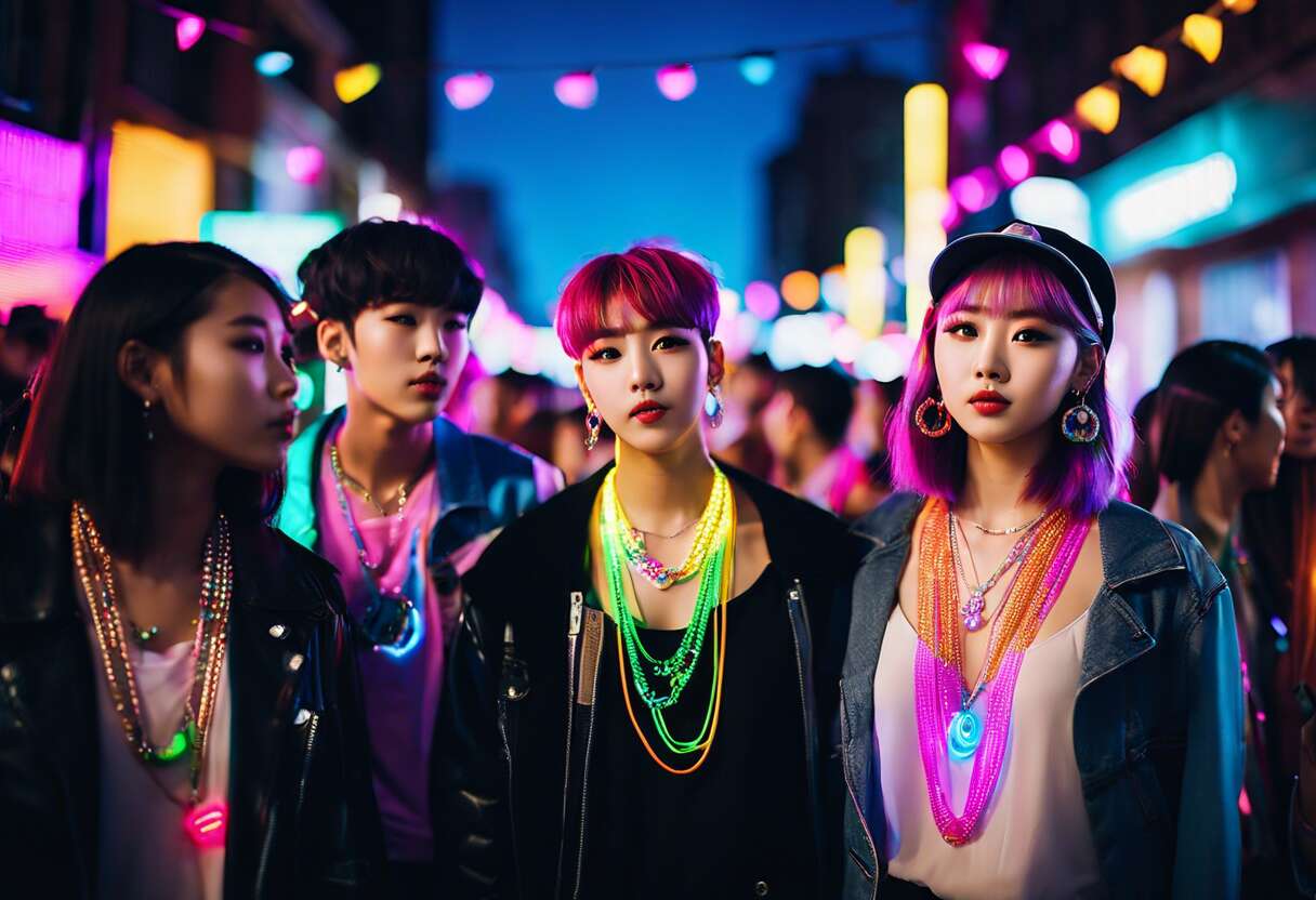 Choisir le parfait collier lumineux pour fans de k-pop : critères et conseils