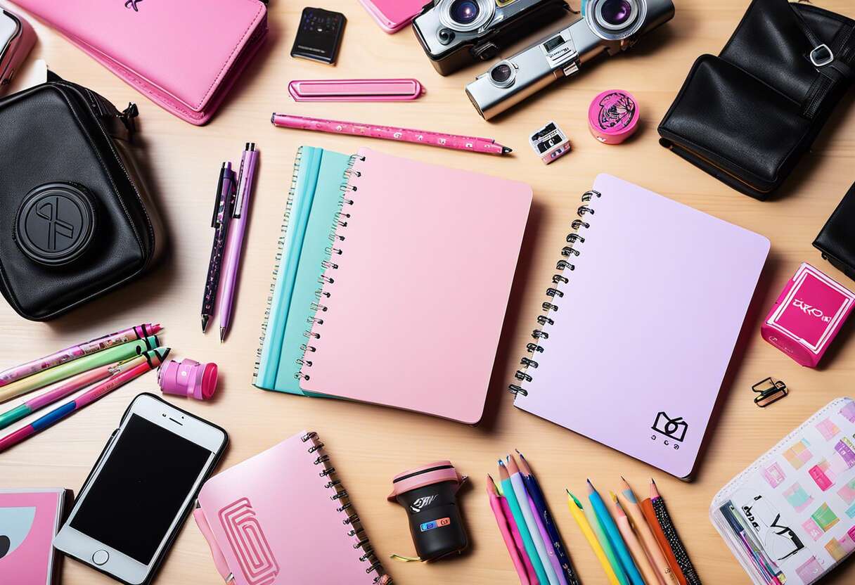 Fournitures scolaires à thème EXO, bLACKPINK, tWICE : quel groupe choisir ?