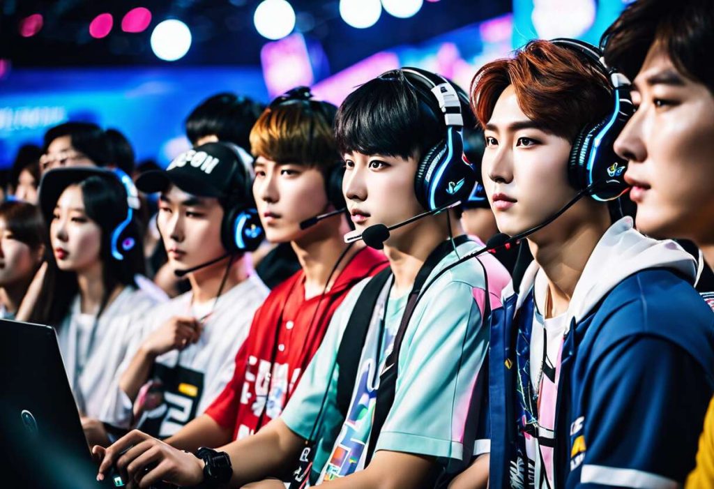 L'e-sport en Corée : influence des idols sur les compétitions nationales