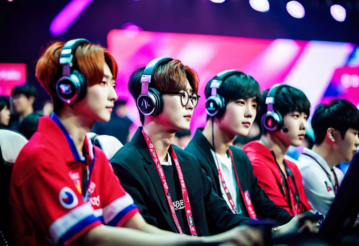 Les idols coréens, nouveaux ambassadeurs des compétitions e-sportives