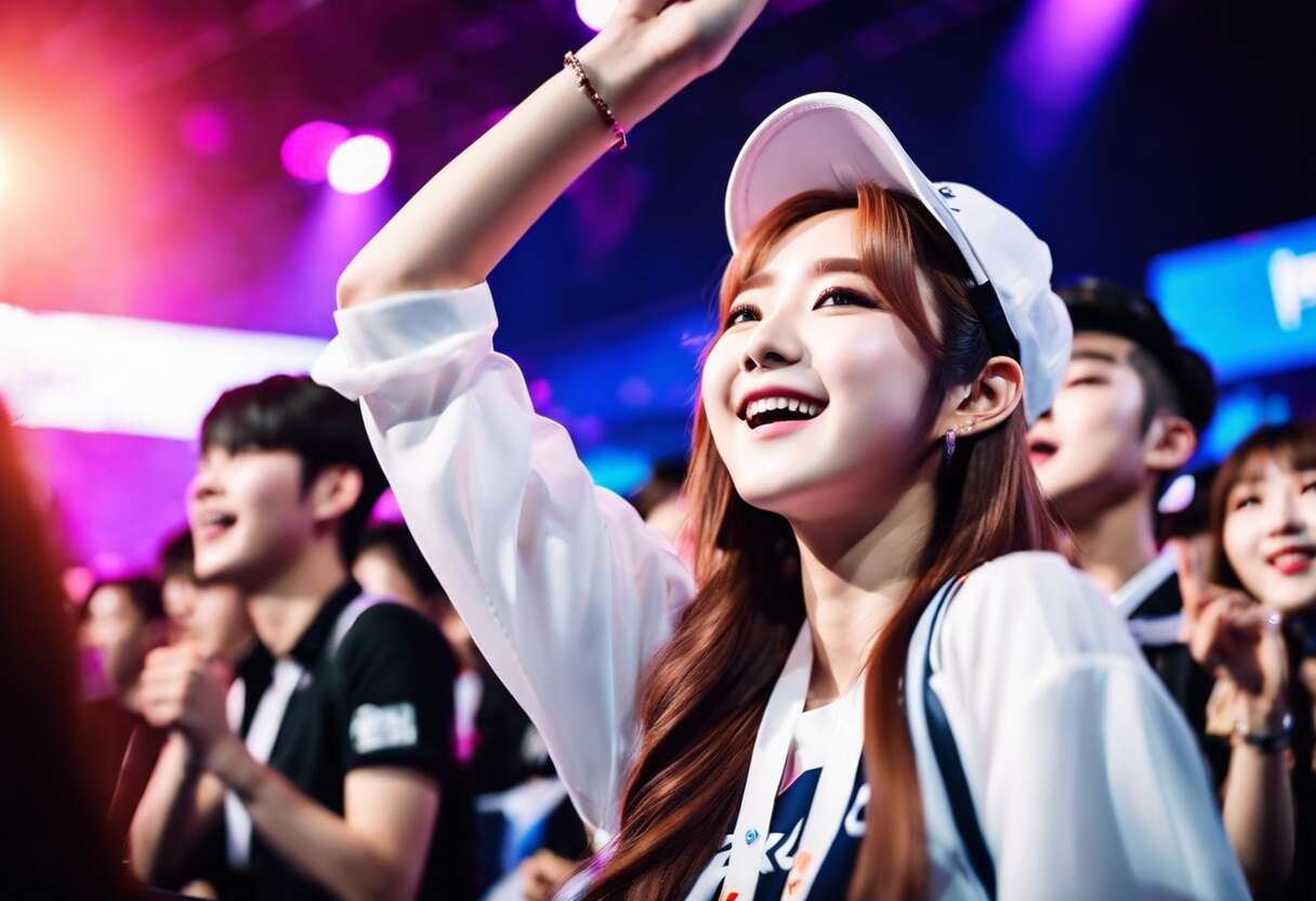 Impact des stars de la k-pop sur la popularité des jeux vidéo