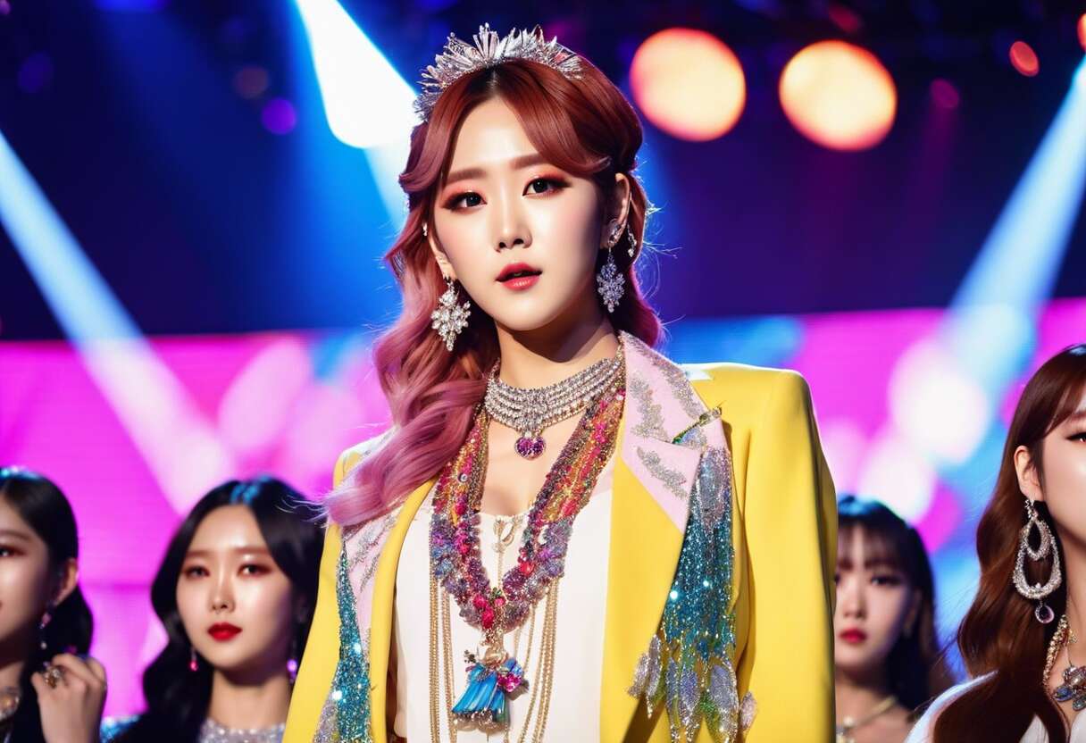 Bijoux de scène : colliers incontournables des idoles K-pop