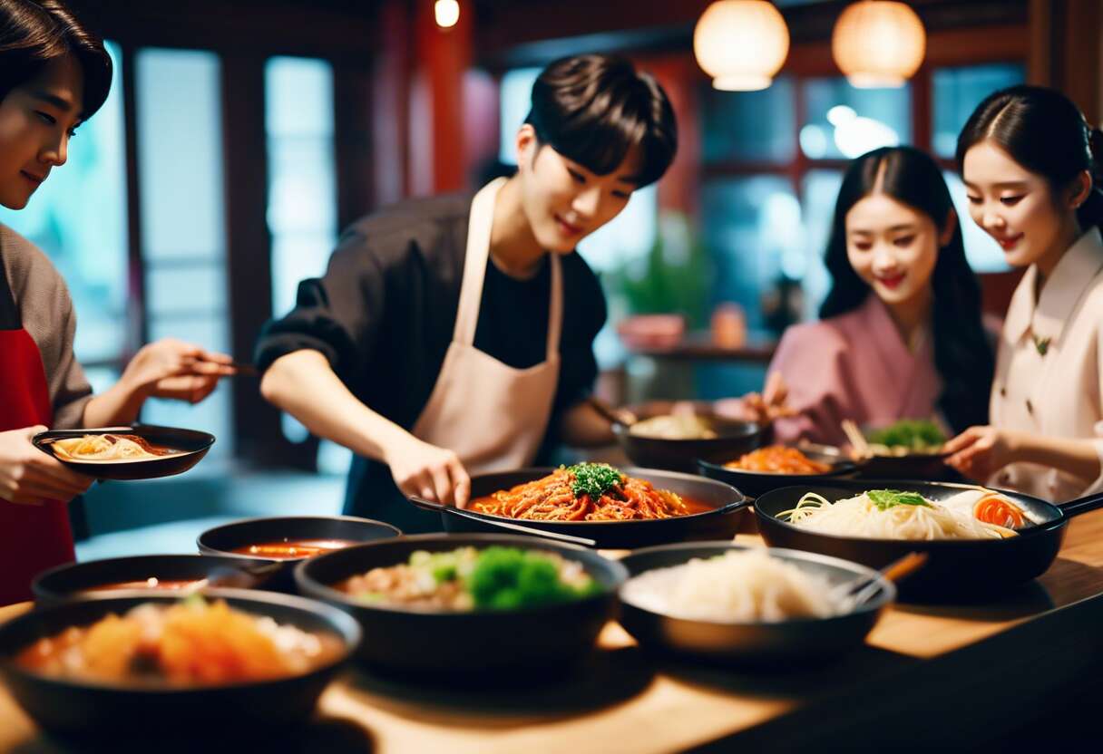 Tendances actuelles : la cuisine coréenne dans les vidéoclips de K-pop