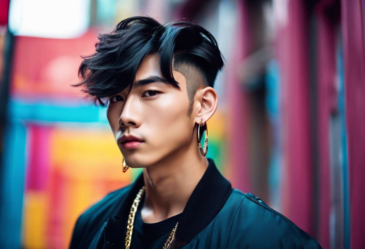Boucles d'oreilles K-pop pour hommes : conseils et tendances