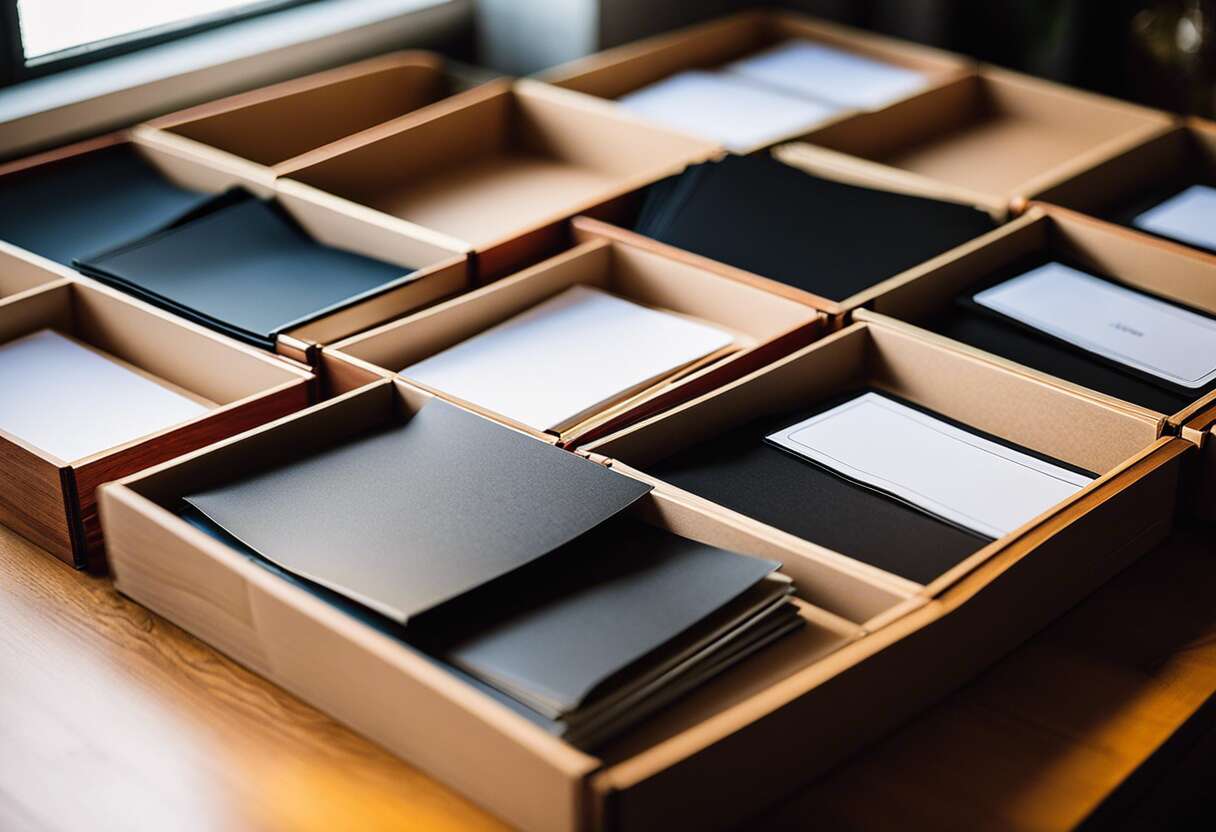 Solutions de rangement pour une collection de photocards organisée