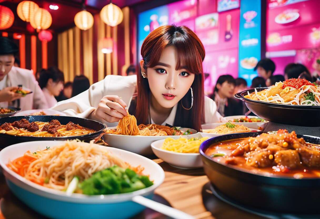 La popularité des mukbangs dans la culture k-pop