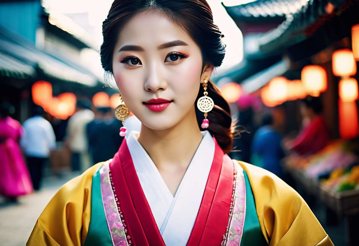 Boucles d'oreilles coréennes sur le marché actuel : où les trouver ?