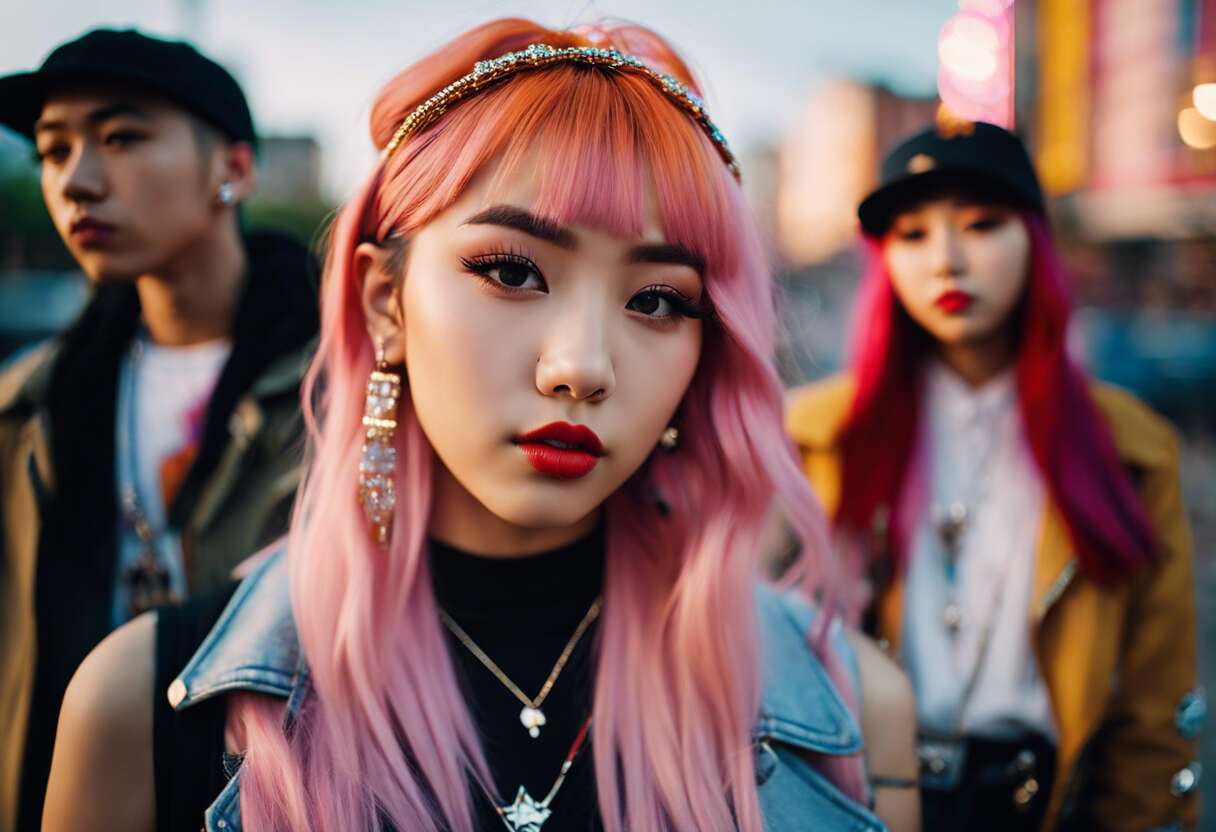 La fascination pour le look k-pop