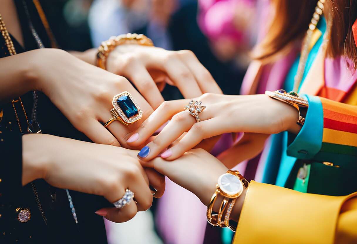 Bijoux fantaisie ou luxe ? Le choix des fans de K-pop en matière de bagues